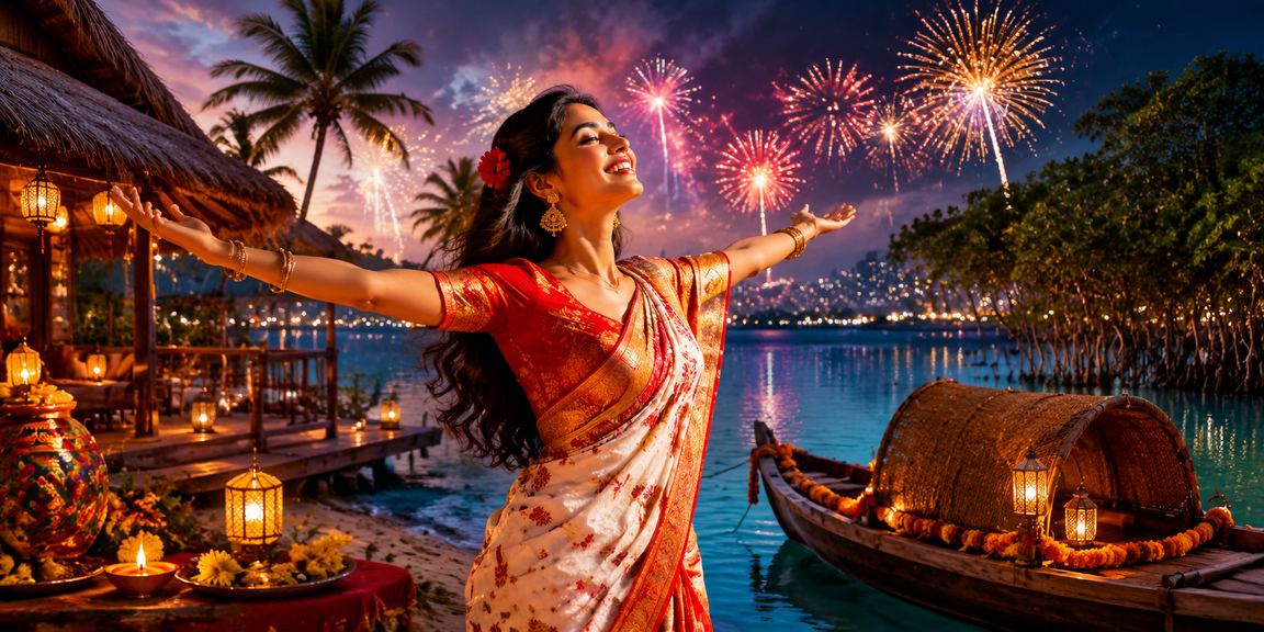 সুন্দরবনের বেটিং পহেলা বৈশাখ উৎসবের ছবি